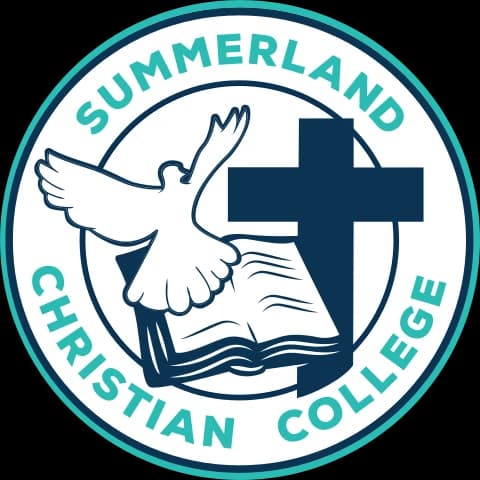 School emblem of Summerland Christian College