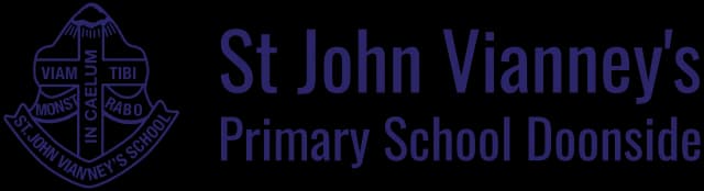 School emblem of St John Vianney's Primary School