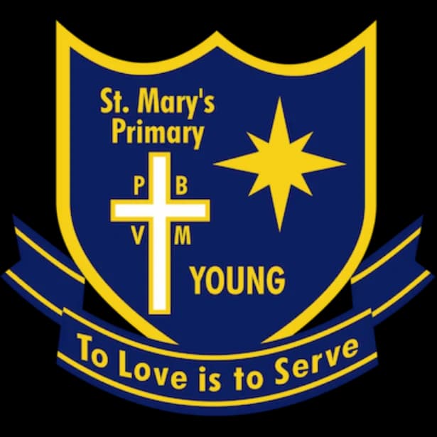 School emblem of St Mary's Primary School