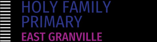 School emblem of Holy Family Primary School