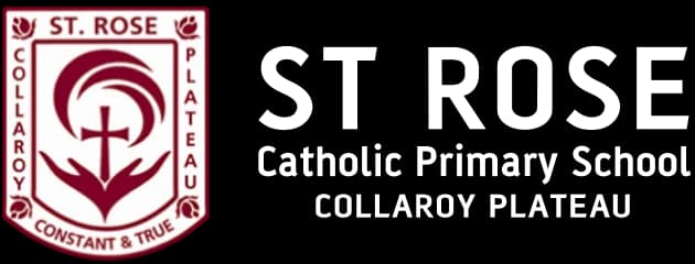 School emblem of St Rose Catholic Primary School