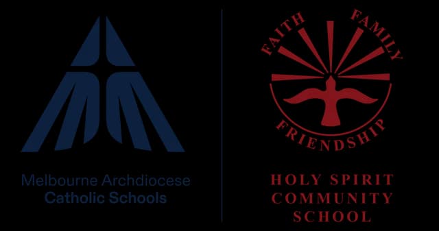 School emblem of Holy Spirit School