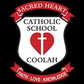 School emblem of Sacred Heart Catholic Primary School Coolah