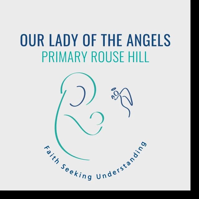 School emblem of Our Lady of the Angels Primary School