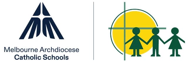 School emblem of Holy Family School