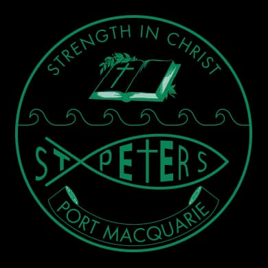 School emblem of St Peter's Primary School