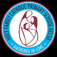 School emblem of Holy Family Catholic Primary School Kelso