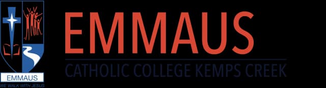 School emblem of Emmaus Catholic College