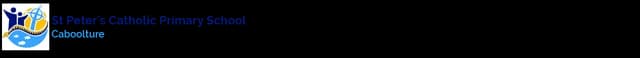 School emblem of St Peter's Catholic Primary School