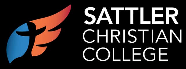 School emblem of Sattler Christian College