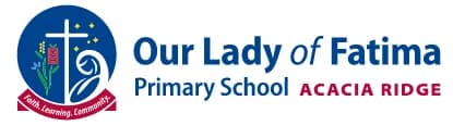 School emblem of Our Lady of Fatima Primary School