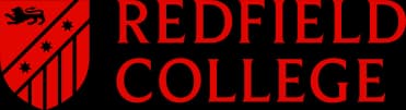 School emblem of Redfield College