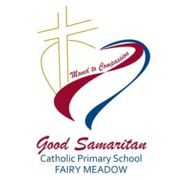 School emblem of Good Samaritan Catholic Primary School