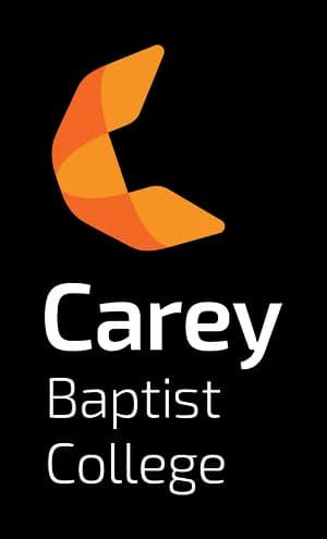School emblem of Carey Baptist College