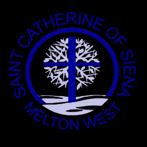 School emblem of St Catherine of Siena School