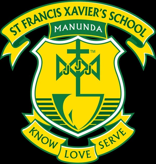 School emblem of St Francis Xavier's School