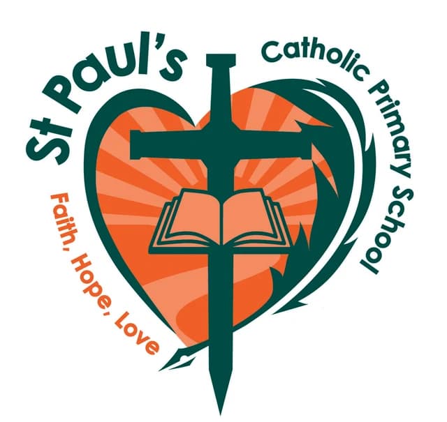School emblem of St Paul's Catholic Primary School
