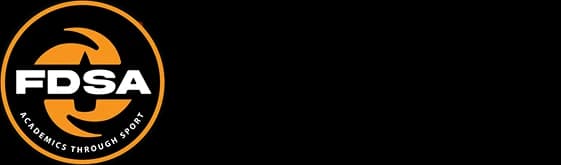 School emblem of Frank Dando Sports Academy