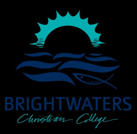 School emblem of Brightwaters Christian College