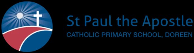 School emblem of St Paul the Apostle Catholic Primary School