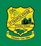 School emblem of St Francis Xavier Primary School