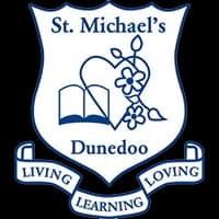 School emblem of St Michael's Catholic Primary School Dunedoo