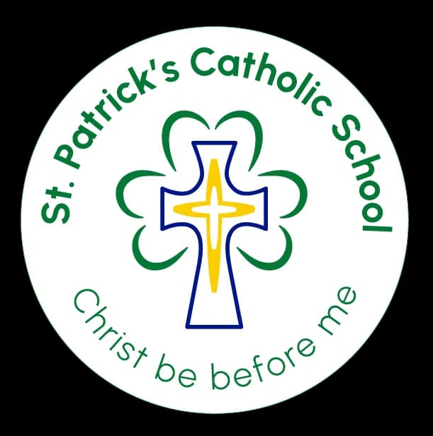 School emblem of St Patrick's Catholic School