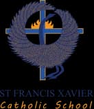 School emblem of St Francis Xavier Catholic School