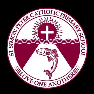 School emblem of St Simon Peter Catholic Primary School
