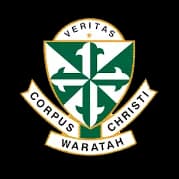 School emblem of Corpus Christi Primary School
