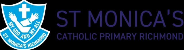 School emblem of St Monica's Primary School