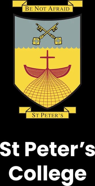 School emblem of St Peter's College