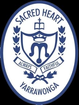 School emblem of Sacred Heart Primary School