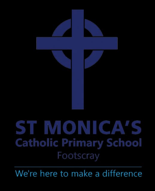 School emblem of St Monica's School