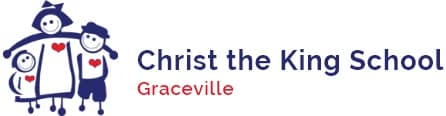 School emblem of Christ the King School
