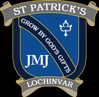 School emblem of St Patrick's Primary School