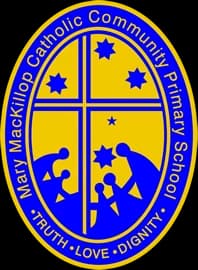 School emblem of Mary MacKillop Catholic Community Primary School