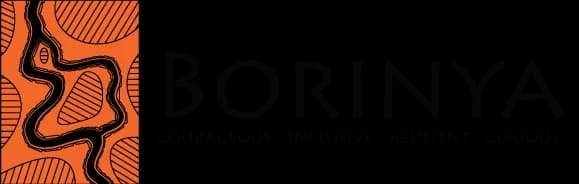 School emblem of Borinya, Wangaratta Community Partnership