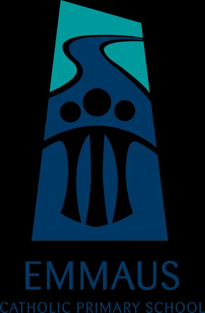 School emblem of Emmaus Catholic Primary School