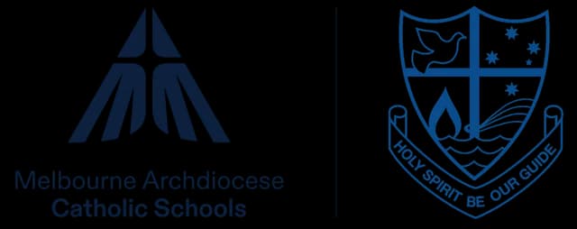 School emblem of Holy Spirit School