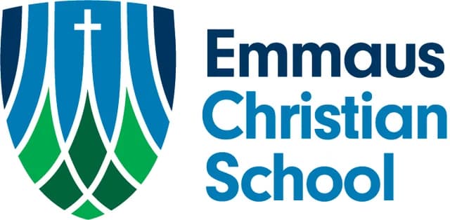School emblem of Emmaus Christian School Canberra