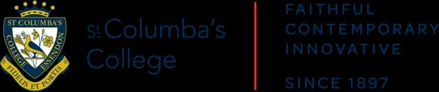 School emblem of St Columba's College