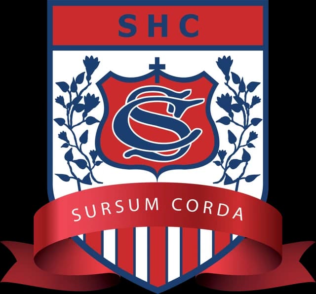 School emblem of Sacred Heart College
