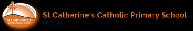 School emblem of St Catherine's Catholic Primary School