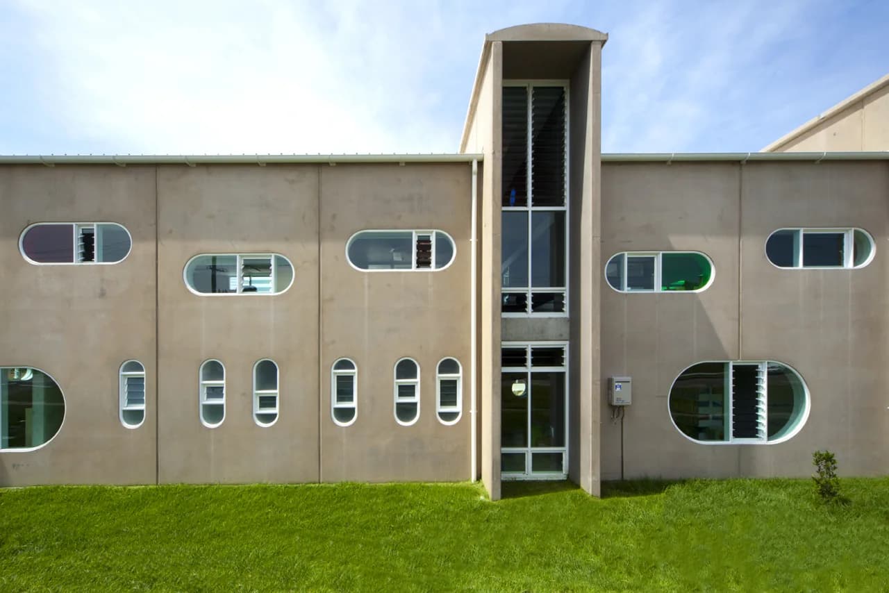 Campus buildings and grounds at Holy Family Primary School in Merewether Beach