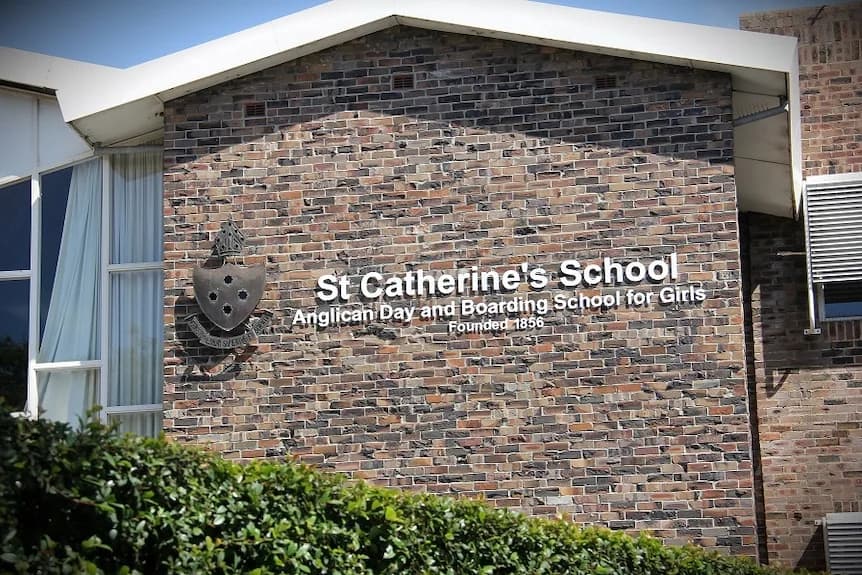 Campus buildings and grounds at St Catherine's School in Waverley
