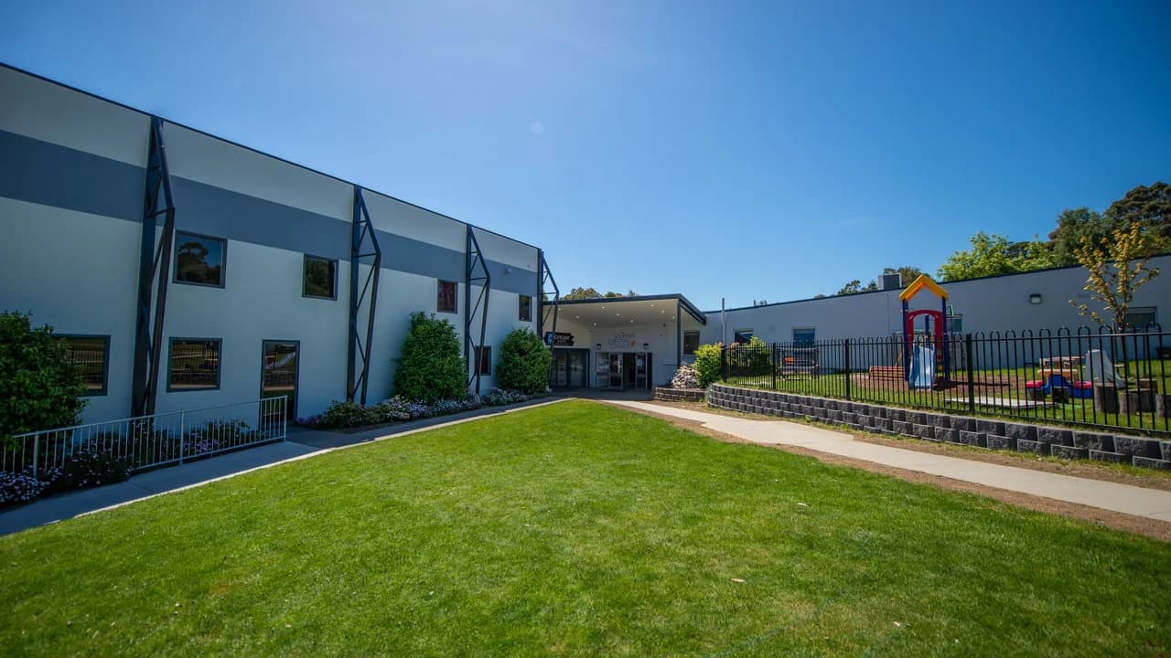 Campus buildings and grounds at Southern Christian College in Kingston