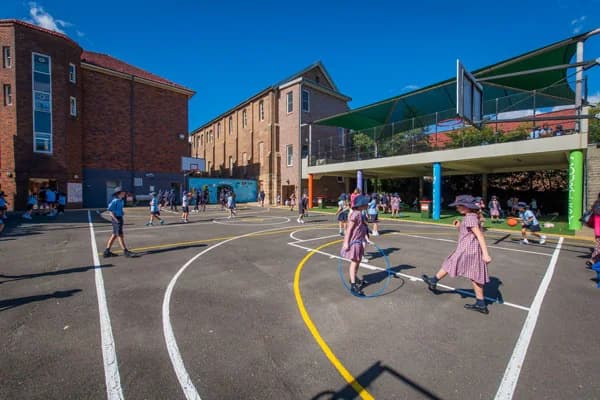 Campus buildings and grounds at St Charles' Catholic Primary School Waverley in Waverley