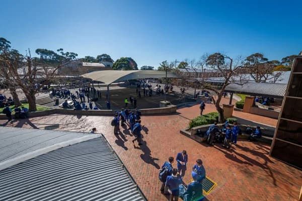 Campus buildings and grounds at Patrician Brothers' College Fairfield in Fairfield