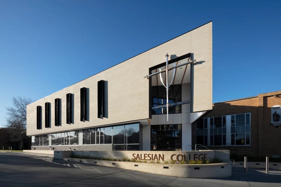 Campus buildings and grounds at Salesian College Chadstone in Chadstone